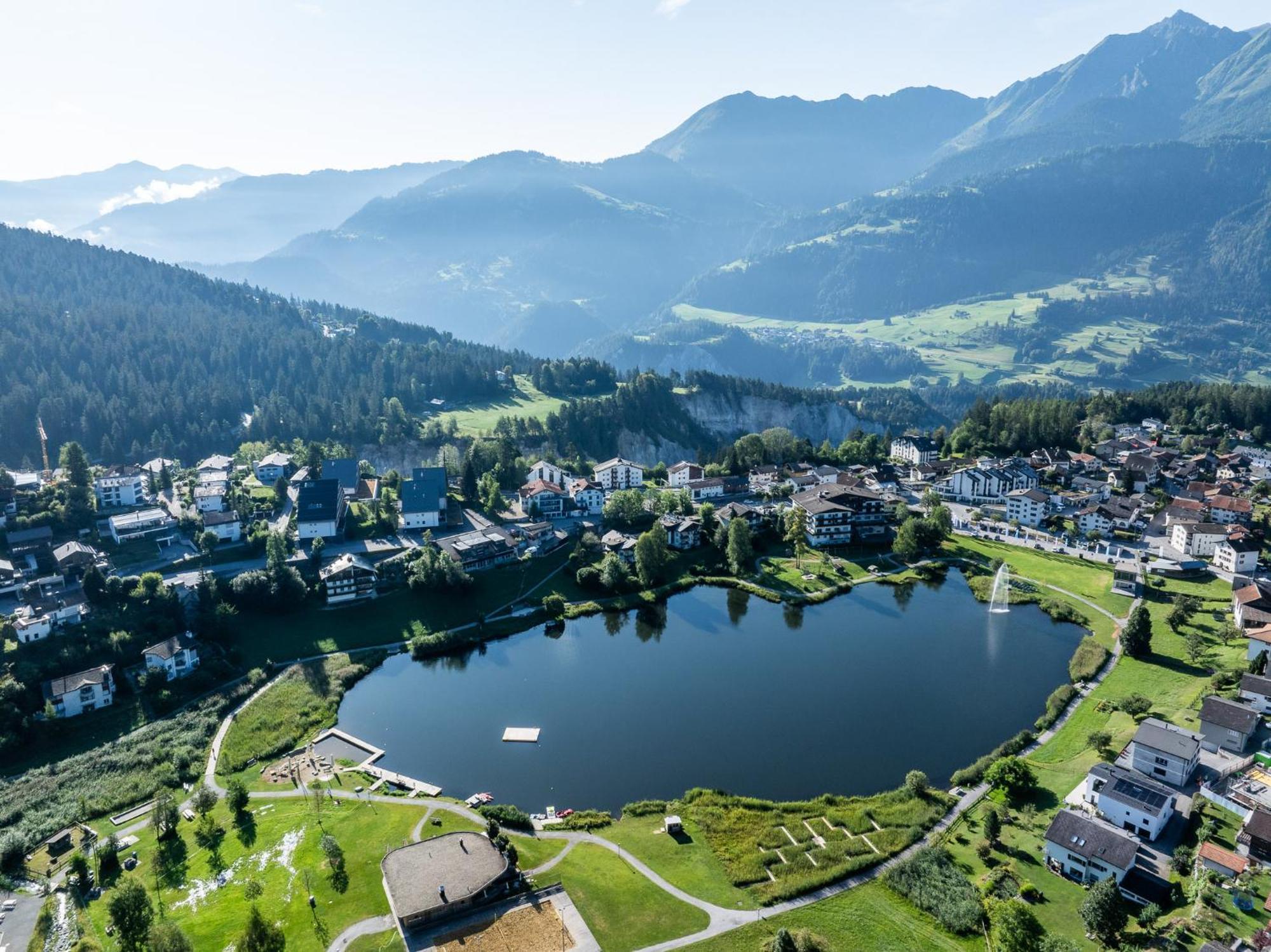 Hotel Buna Luna By Seehof Laax Buitenkant foto